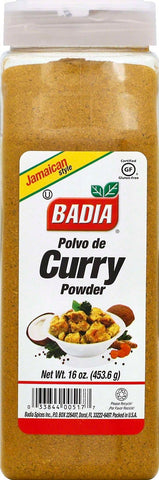 Badia Curry Powder, 16 Ounce Bottle -- 6 per case