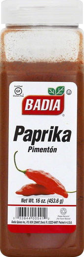 Badia Paprika, 16 Ounce Bottle -- 6 per case