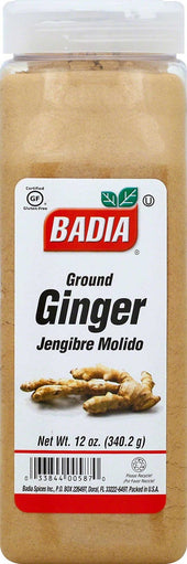 Badia Ground Ginger, 12 Ounce -- 6 per case