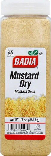 Badia Dry Mustard, 16 Ounce -- 6 per case