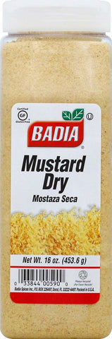 Badia Dry Mustard, 16 Ounce -- 6 per case