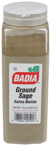 Badia Ground Sage, 12 Ounce -- 6 per case