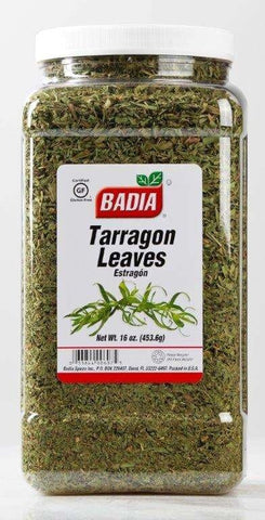 Badia Tarragon Leaves, 16 Ounce -- 4 per case