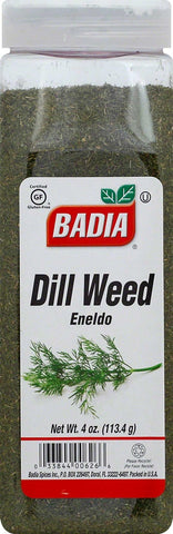 Badia Dill Weed, 4 Ounce -- 6 per case