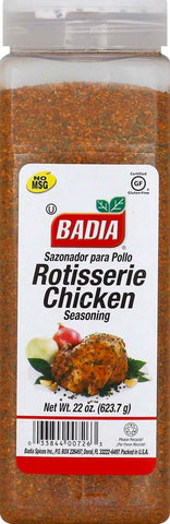 Badia Rotisserie Chicken Seasoning, 24 Ounce -- 6 per case