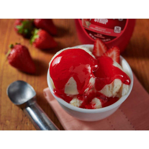 Hershey's Strawberry Flavored Syrup, 22 Ounce Bottle -- 12 per case