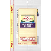 Land O Lakes Muenster Cheese, 8 Ounce -- 12 per case.