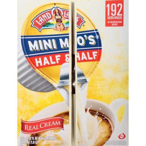 Land O Lakes Mini Moos Half and Half Creamer -- 192 per case.