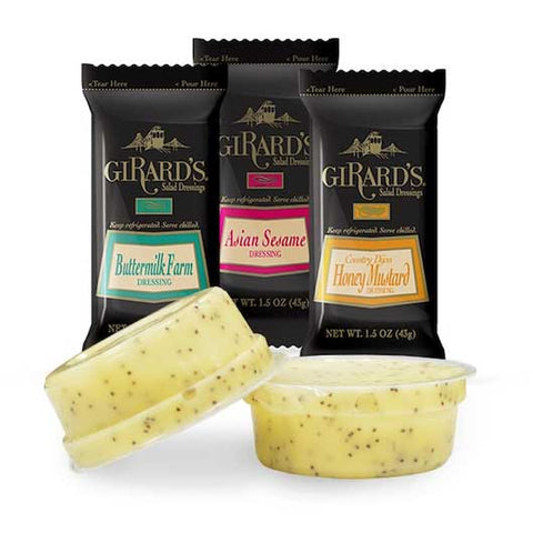 Girards Classic Caesar Salad Dressing, 1.5 Ounce -- 84 per case