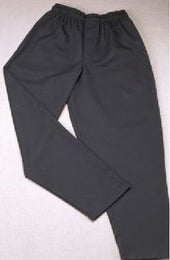 Chef Pants Black Small Baggy Style Pant