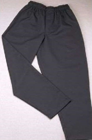 Chef Pants Black Extra Large Baggy Style Pant
