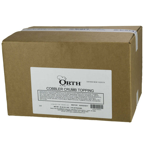 Karps Cobbler Crumb Topping, 10 Pound -- 4 per case.