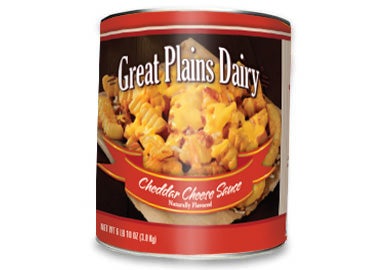 Gehls Great Plains Cheddar Sauce -- 6 cans per case.