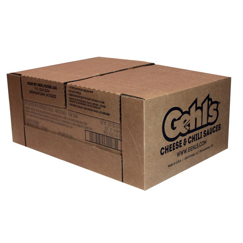 Gehls Jalapeno with Disposable Valves Cheese Sauce, 80 Ounce -- 4 per case.