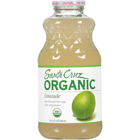 Santa Cruz Organic Limeade Juice, 32 Fluid Ounce -- 12 per case
