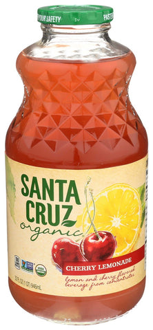 Santa Cruz Organic Cherry Lemonade, 32 Ounce -- 12 per case.
