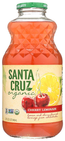 Santa Cruz Organic Cherry Lemonade, 32 Ounce -- 12 per case.