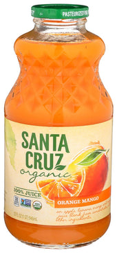 Santa Cruz Organic Mango Orange Juice, 32 Fluid Ounce -- 6 per case