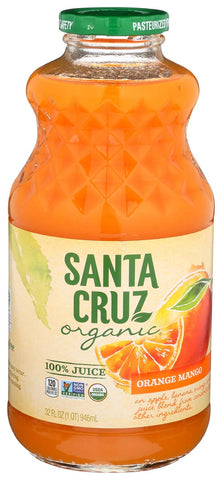 Santa Cruz Organic Mango Orange Juice, 32 Fluid Ounce -- 6 per case