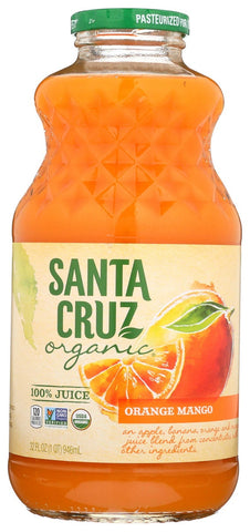 Santa Cruz Organic Mango Orange Juice, 32 Fluid Ounce -- 6 per case