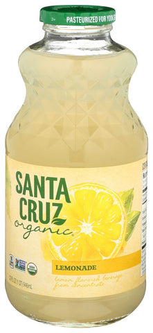 Santa Cruz Organic Lemonade - 32 ounce -- 12 per case.