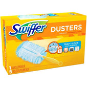 Swiffer Unscented 180 Dusters Starter Kit, 5 count per pack -- 6 per case.