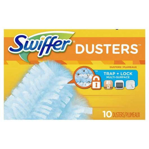 Swiffer Unscented Dusters Refills Only, 10 count per pack -- 4 per case