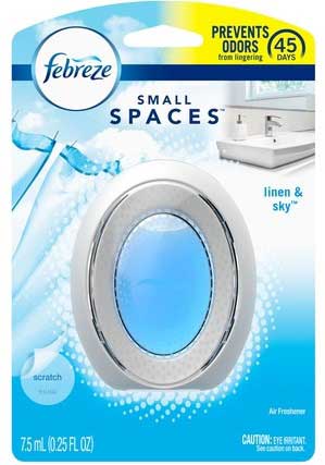 Febreze Small Spaces Linen and Sky Air Freshener, 7.5 Milliliter -- 6 per case