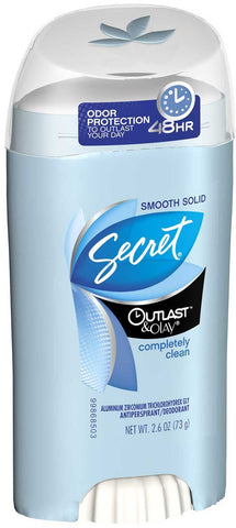 Secret Outlast Antiperspirant Deodorant, 2.6 Ounce -- 12 per case.