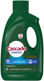 Cascade Complete Citrus Breeze Auto Dishwashing Gel, 4.68 Pound -- 6 per case.