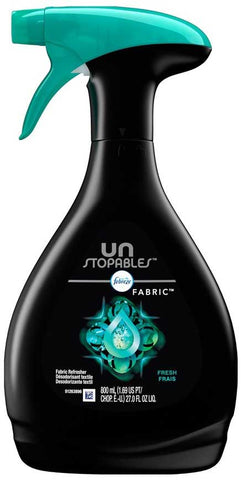 Febreze Unstopables Fresh Fabric Refresher, 27 Fluid Ounce Spray -- 4 per case.