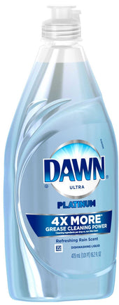 Dawn Platinum Refreshing Rain Dishwashing Liquid, 16.2 Fluid Ounce -- 10 per case.