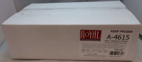 Royal Fully Cooked Tempura Chicken Breast, 5 Pound -- 2 per case