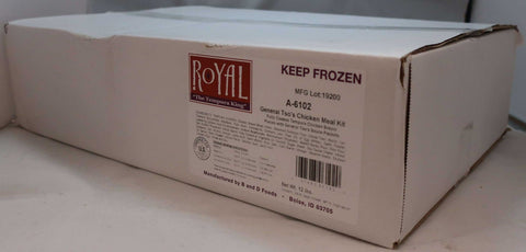 Royal General Tsos Chicken Meal Kit, 12 Pound