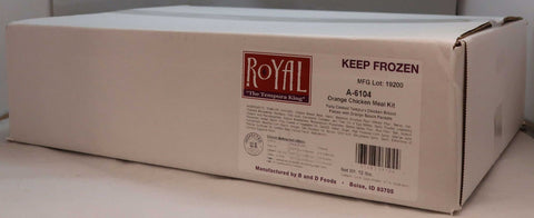 Royal Orange Chicken Meal Kit, 12 Pound