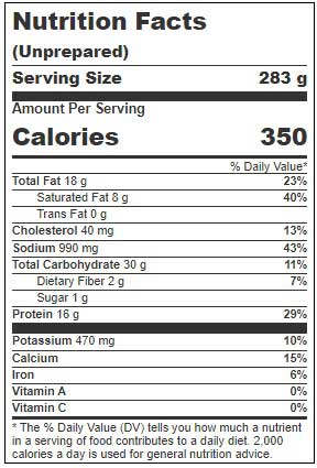 Hormel Chicken Alfredo, 10 Ounce -- 6 per case