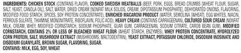 Hormel Compleats Swedish Meatball with Noodles, 9 Ounce -- 6 per case