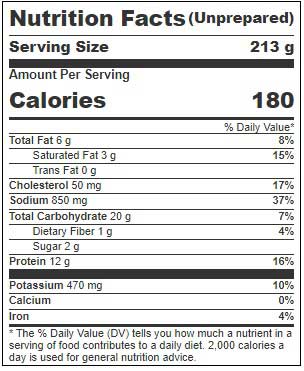 Hormel Compleats Chicken and Noodles, 7.5 Ounce -- 7 per case