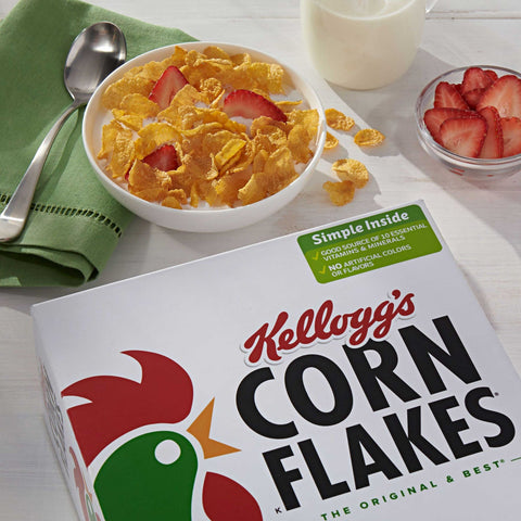 Kellogg's Corn Flakes Bulk Cereal, 26oz bags -- 4 per case