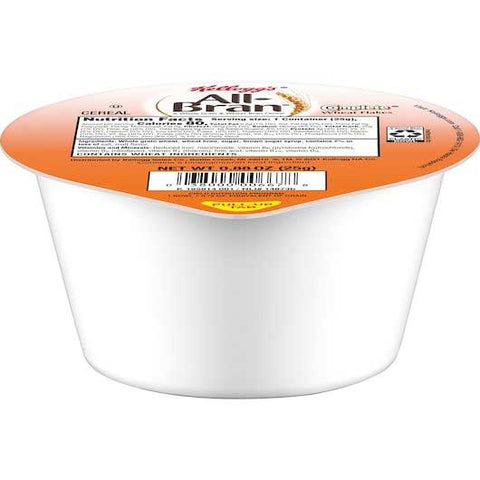 Kelloggs All Bran Complete Wheat Flakes Cereal, 0.88 Ounce Bowl -- 96 per case