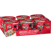 Kelloggs Froot Loops Breakfast Cereal, Single-Serve 1.5oz Cup, 6/Box