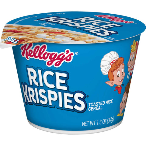 Kelloggs Toasted Rice Krispies Cereal, 1.3 Ounce -- 60 per case.