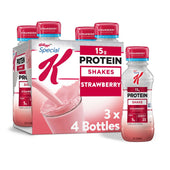 Kelloggs Special K Strawberry Protein Liquid Shake, 10 Fluid Ounce -- 12 per case.