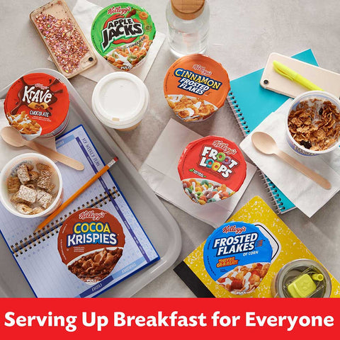Cereal In A Cup Assorted Pack Favorites 60 Case 1.85 Ounce