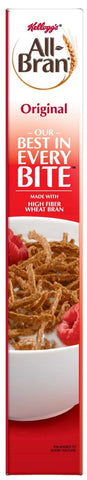 Kelloggs Original All Bran Cereal, 18.6 Ounce -- 8 per case