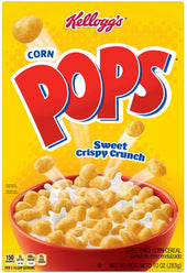 Kelloggs Corn Pops Cereal, 10 Ounce -- 16 per case.