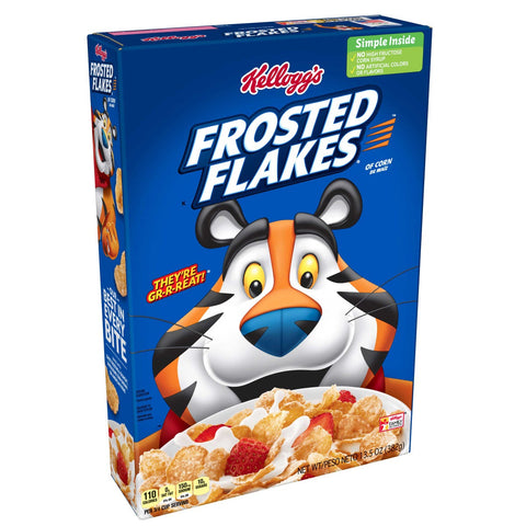 Kelloggs Frosted Flakes Cereal, 13.5 Ounce -- 16 per case.