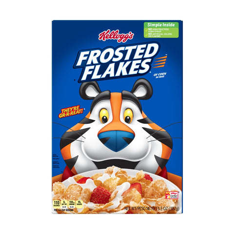 Kelloggs Frosted Flakes Cereal, 13.5 Ounce -- 16 per case.