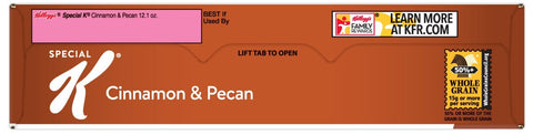 Kelloggs Special K Cinnamon Pecan Cereal, 12.1 Ounce -- 10 per case