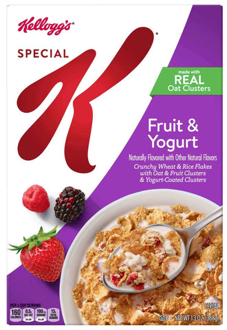 Kelloggs Special K Fruit and Yogurt Cereal, 13 Ounce -- 10 per case